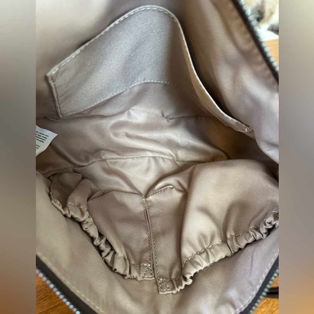 The SAK brown and grey leather saddle bag with a detachable strap - Picture 6 of 7